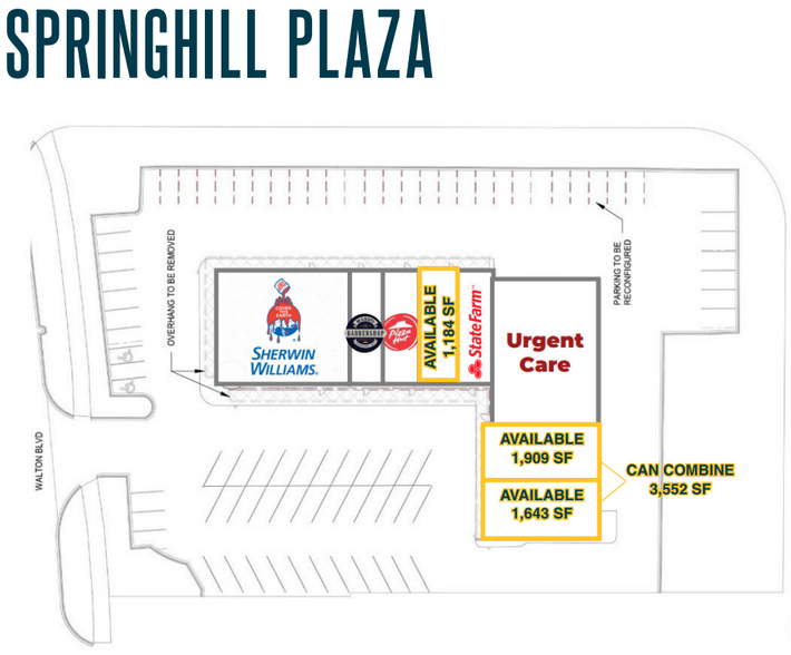 2909 E Walton Blvd, Rochester, MI for lease - Site Plan - Image 1 of 1