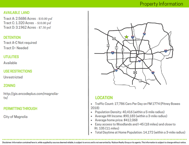 FM 1774, Magnolia, TX for sale - Building Photo - Image 2 of 7