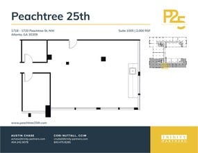 1718-1720 NW Peachtree St, Atlanta, GA for lease Site Plan- Image 1 of 1