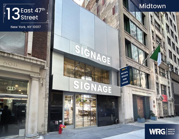 13 E 47th St, New York, NY for lease - Building Photo - Image 1 of 2