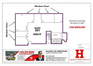 1095 Broken Sound Pky, Boca Raton, FL for lease Floor Plan- Image 1 of 4