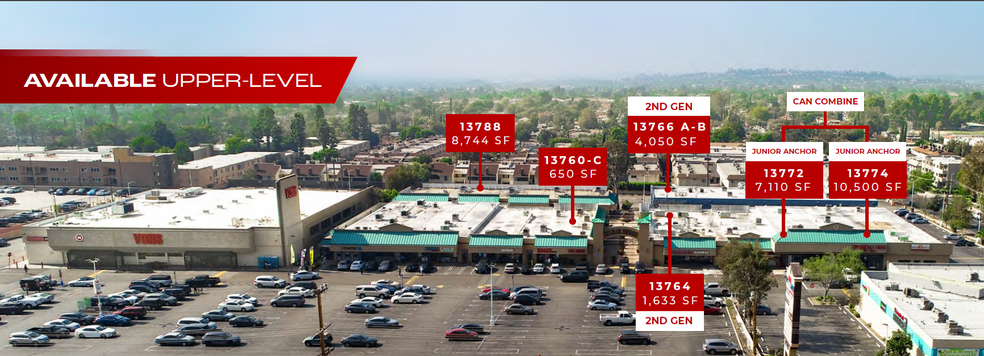 13730-13790 Foothill Blvd, Sylmar, CA for lease - Aerial - Image 2 of 2