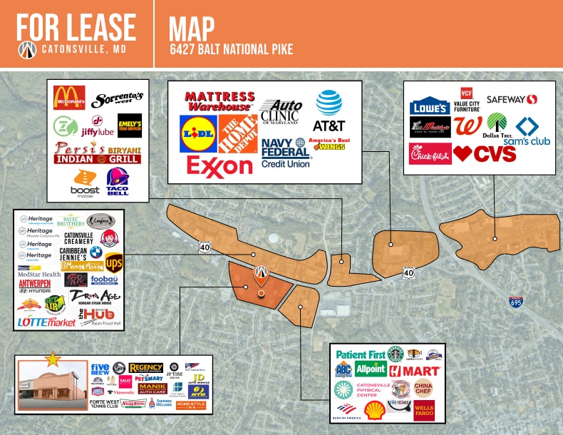 6427 Baltimore National Pike, Catonsville, MD 21228 for Lease