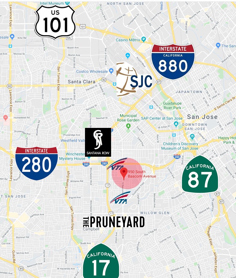 950 S Ave, San Jose, CA 95128 Business Center