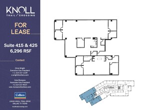 15400 Knoll Trail Dr, Dallas, TX for lease Floor Plan- Image 2 of 2