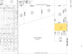 More details for Diversion Dam Road & Bowling Road Rd, Florence, AZ - Land for Sale