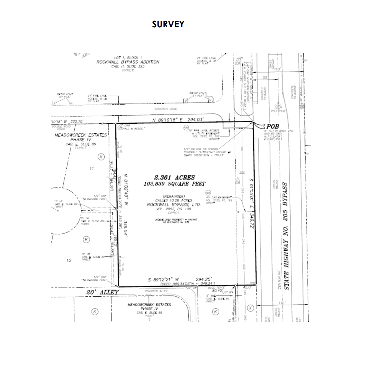 John King/SH 205 Bypass at SWQ of Hwy 276, Rockwall, TX 75032 - Land ...