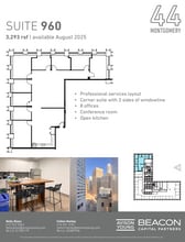 44 Montgomery St, San Francisco, CA for lease Floor Plan- Image 1 of 1