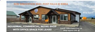 More details for 1035-1036 N Innovation Way, Post Falls, ID - Flex for Lease