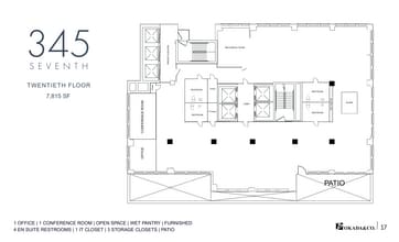 345 Seventh Ave, New York, NY for lease Floor Plan- Image 1 of 4