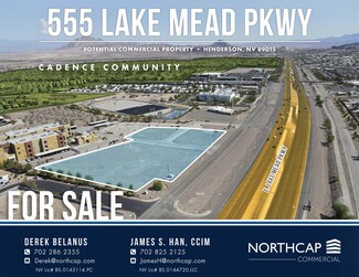 More details for 555 Lake Mead Pkwy, Henderson, NV - Land for Sale