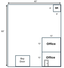 13045 Harmon Rd, Fort Worth, TX for lease Floor Plan- Image 1 of 4