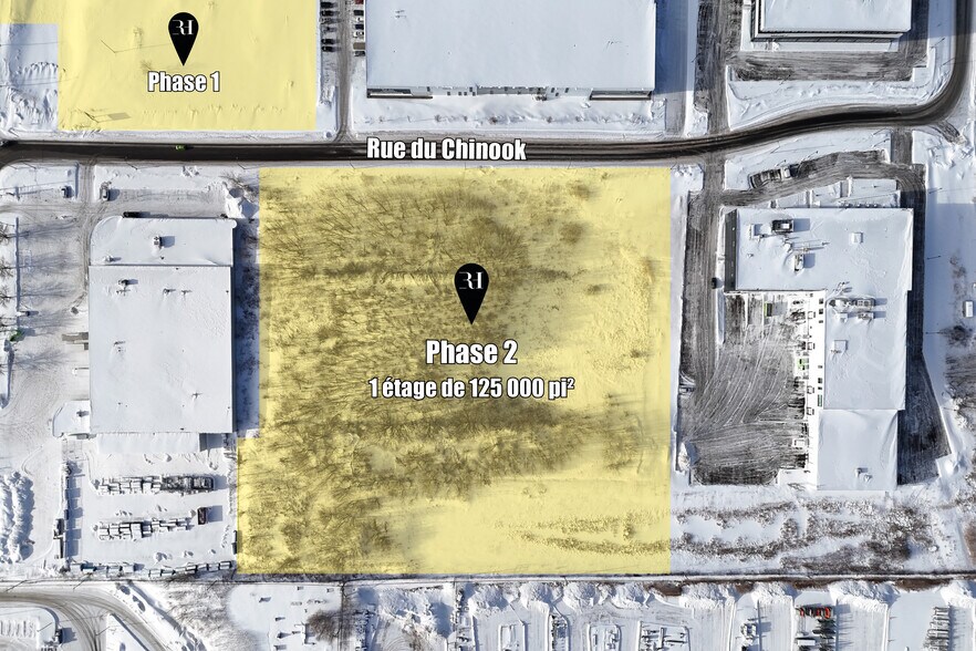 Rue Du Chinook, Québec, QC for lease - Site Plan - Image 2 of 2