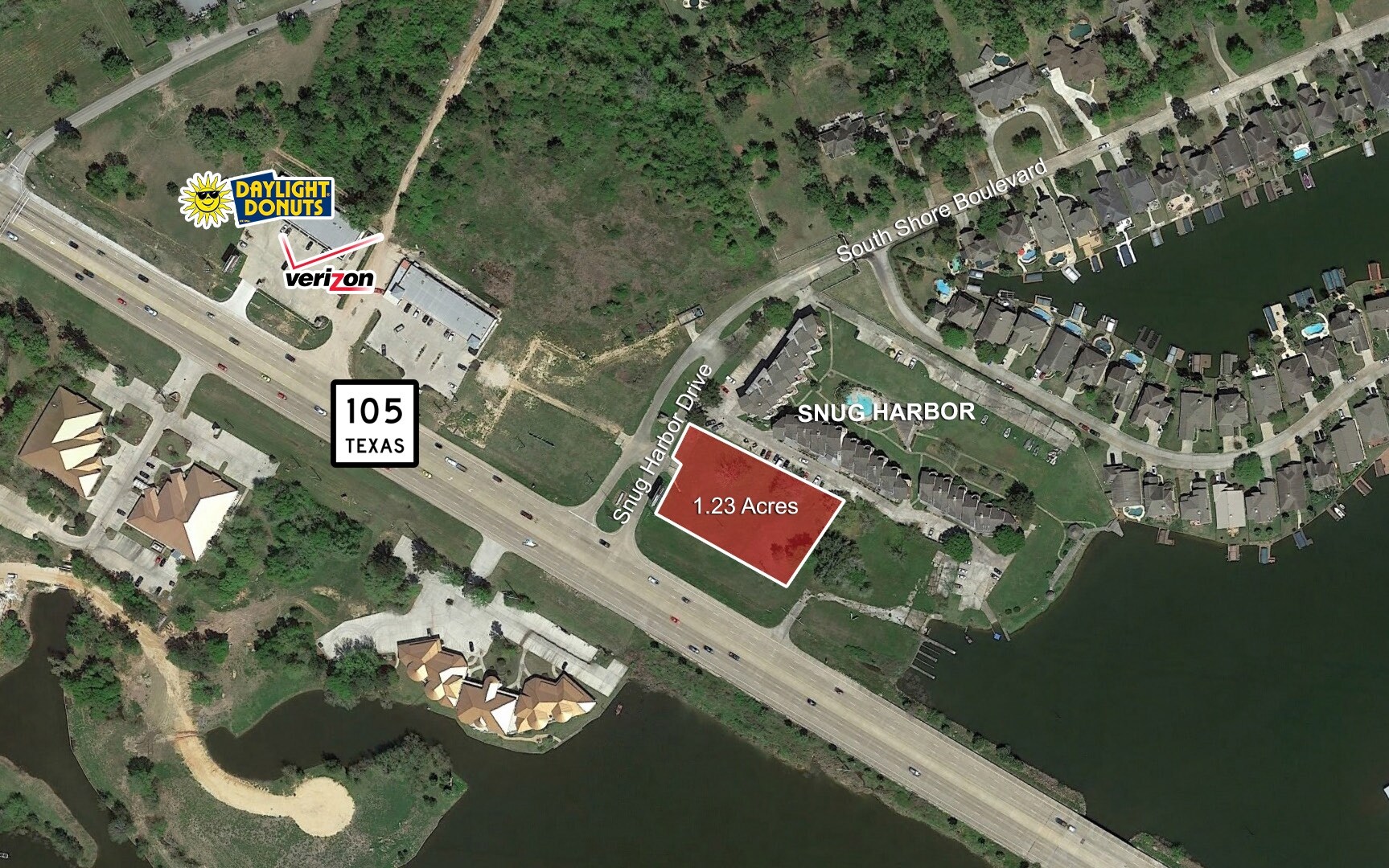 Hwy 105, Montgomery, TX for sale Building Photo- Image 1 of 1