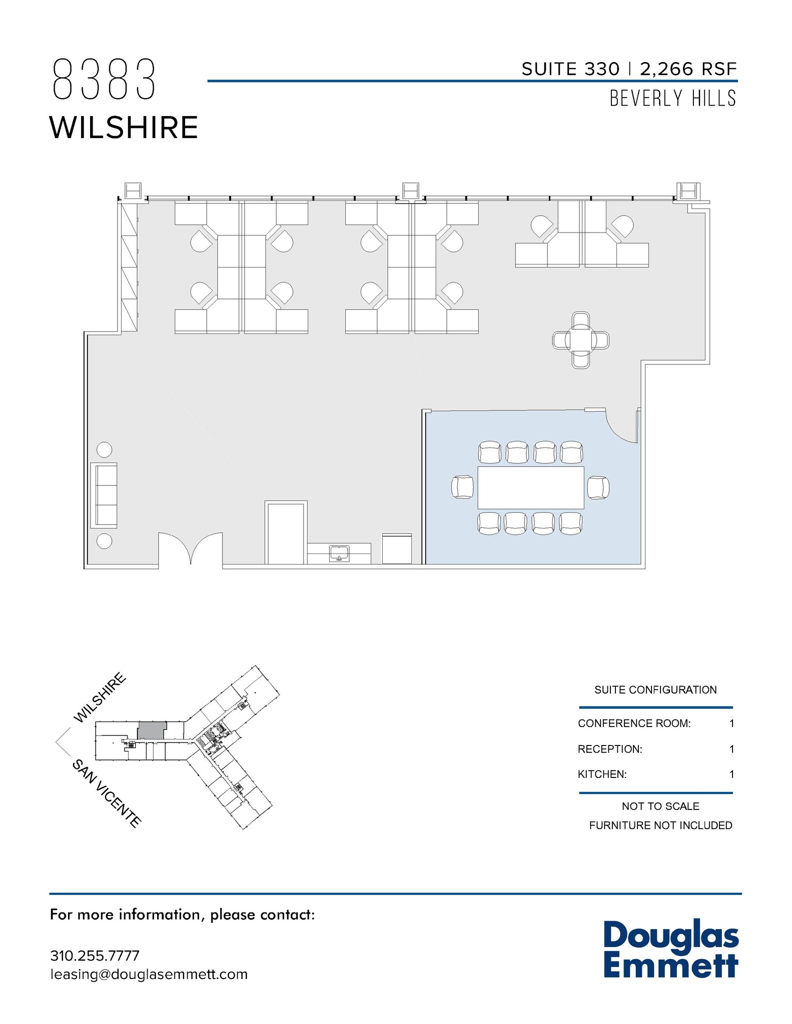 8383 Wilshire Blvd, Beverly Hills, CA for lease Floor Plan- Image 1 of 1