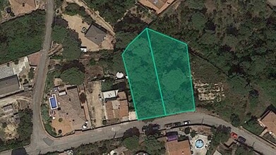 Maçanet de la Selva, GER - AERIAL  map view