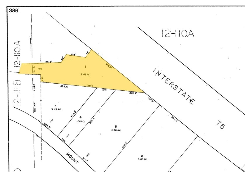 4000 Corporate Center Dr, Morrow, GA for lease - Plat Map - Image 3 of 32