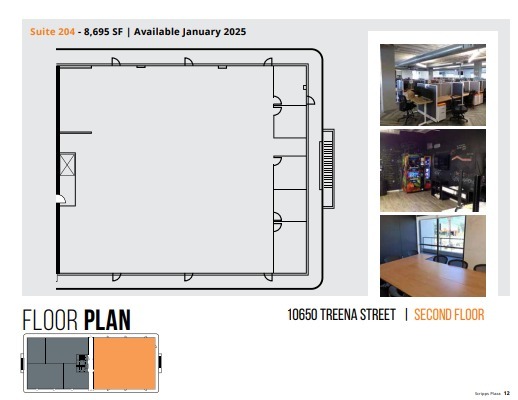 10680 Treena St, San Diego, CA for lease Floor Plan- Image 1 of 1