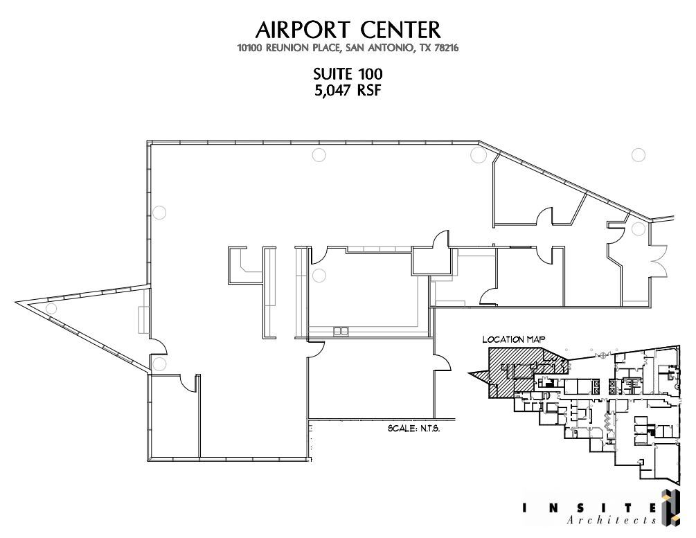 10100 Reunion Pl, San Antonio, TX for lease Floor Plan- Image 1 of 1