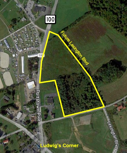 Route 401 & Route 100, Glenmoore, PA for sale Building Photo- Image 1 of 1