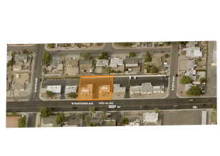 2822 W Northern Ave, Phoenix, AZ - aerial  map view