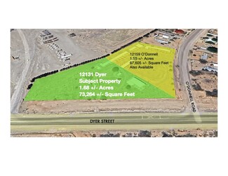 More details for 12131 Dyer St, El Paso, TX - Land for Sale