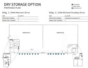 9940 Marconi Dr, San Diego, CA for lease Floor Plan- Image 2 of 2