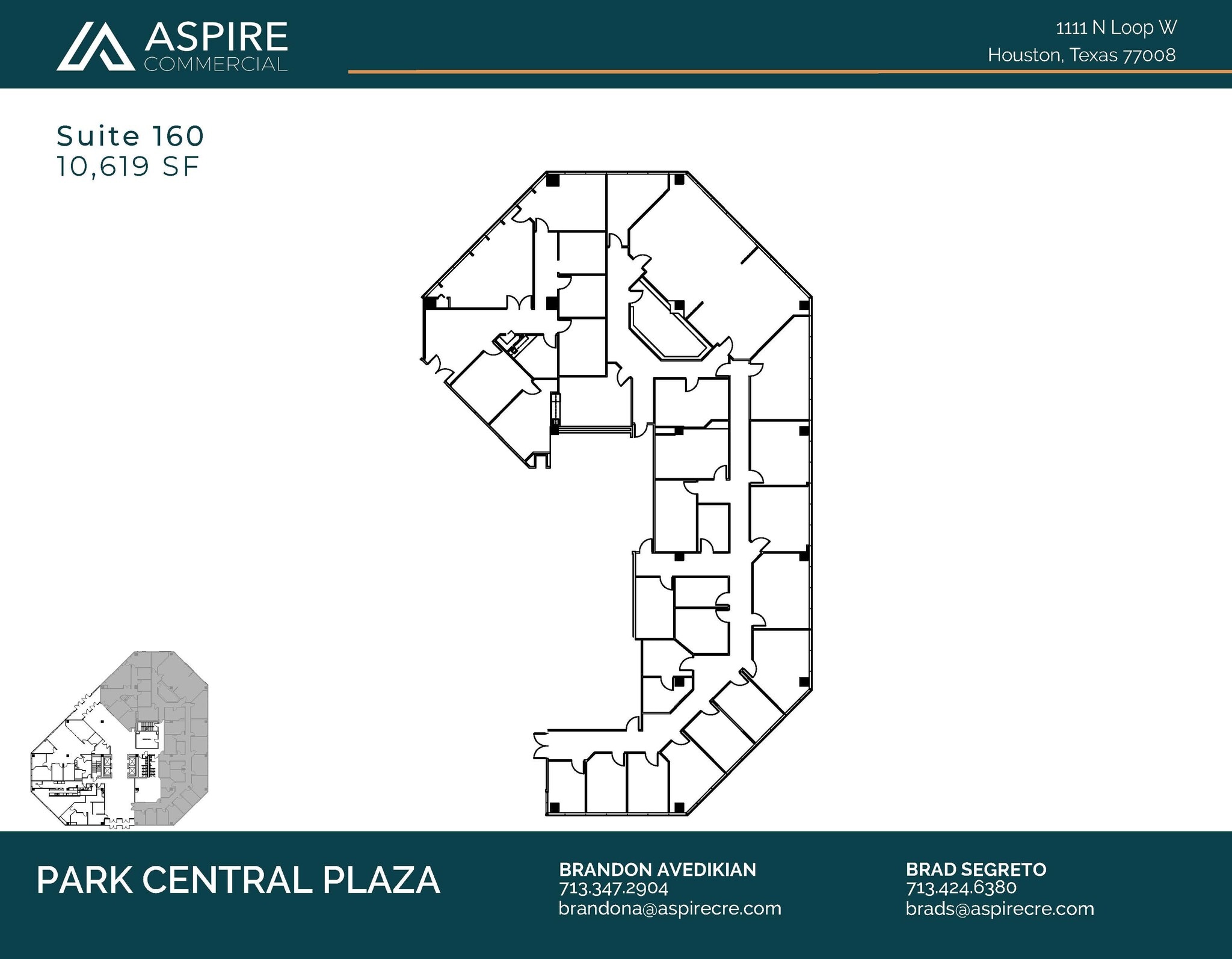 1111 N Loop W, Houston, TX for lease Floor Plan- Image 1 of 1