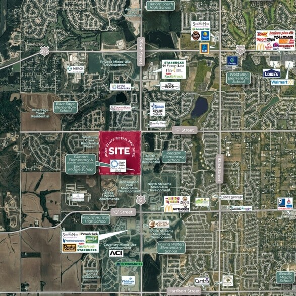 SWC 204th & F St, Elkhorn, NE for sale - Building Photo - Image 1 of 3