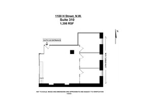 1100 H St NW, Washington, DC for lease Site Plan- Image 1 of 5