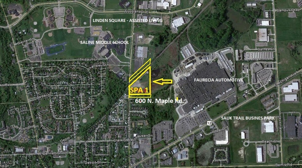 600 N Maple Rd, Saline, MI for sale - Building Photo - Image 1 of 1