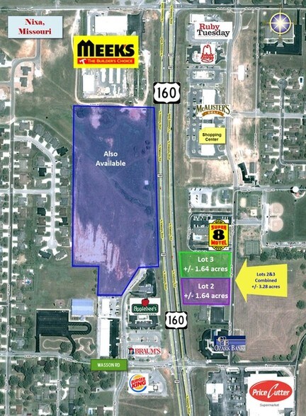Hwy 160 & Wasson Rd, Nixa, MO for sale - Primary Photo - Image 1 of 1