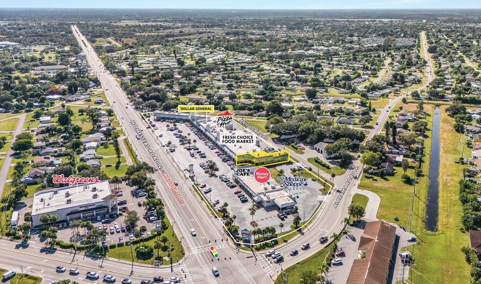 25 Homestead Rd, Lehigh Acres, FL for lease - Aerial - Image 1 of 8