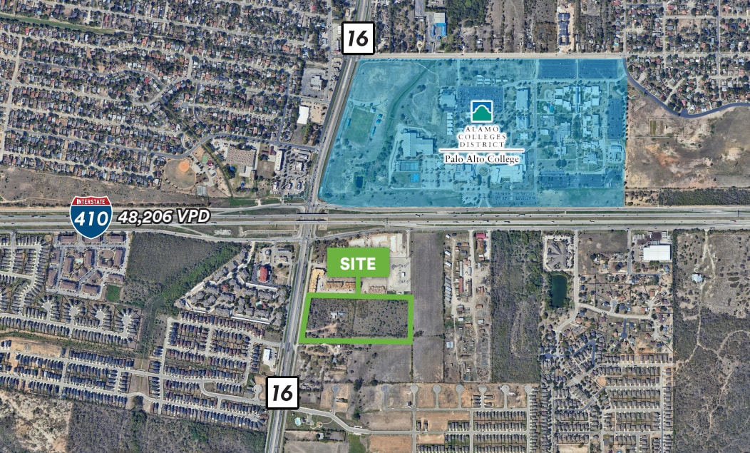 10120 S State Hwy 16, San Antonio, TX for sale Aerial- Image 1 of 2