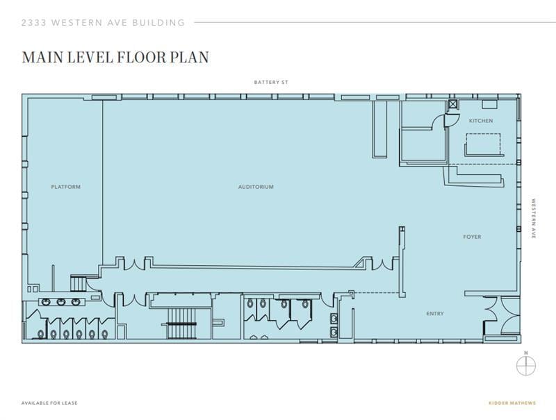 2333 Western Ave, Seattle, WA for lease Floor Plan- Image 1 of 2