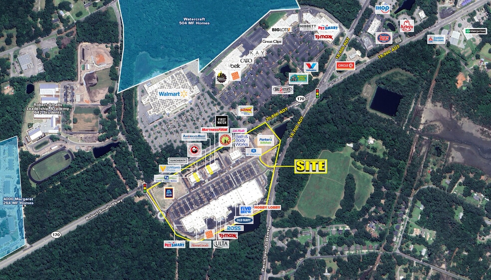 Robert Smalls Pky, Beaufort, SC for lease - Building Photo - Image 3 of 5