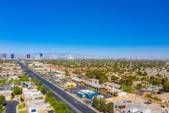 3242 E Desert Inn Rd, Las Vegas, NV - aerial  map view