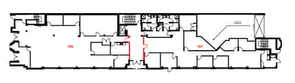 836 Yates St, Victoria, BC for lease Floor Plan- Image 1 of 1