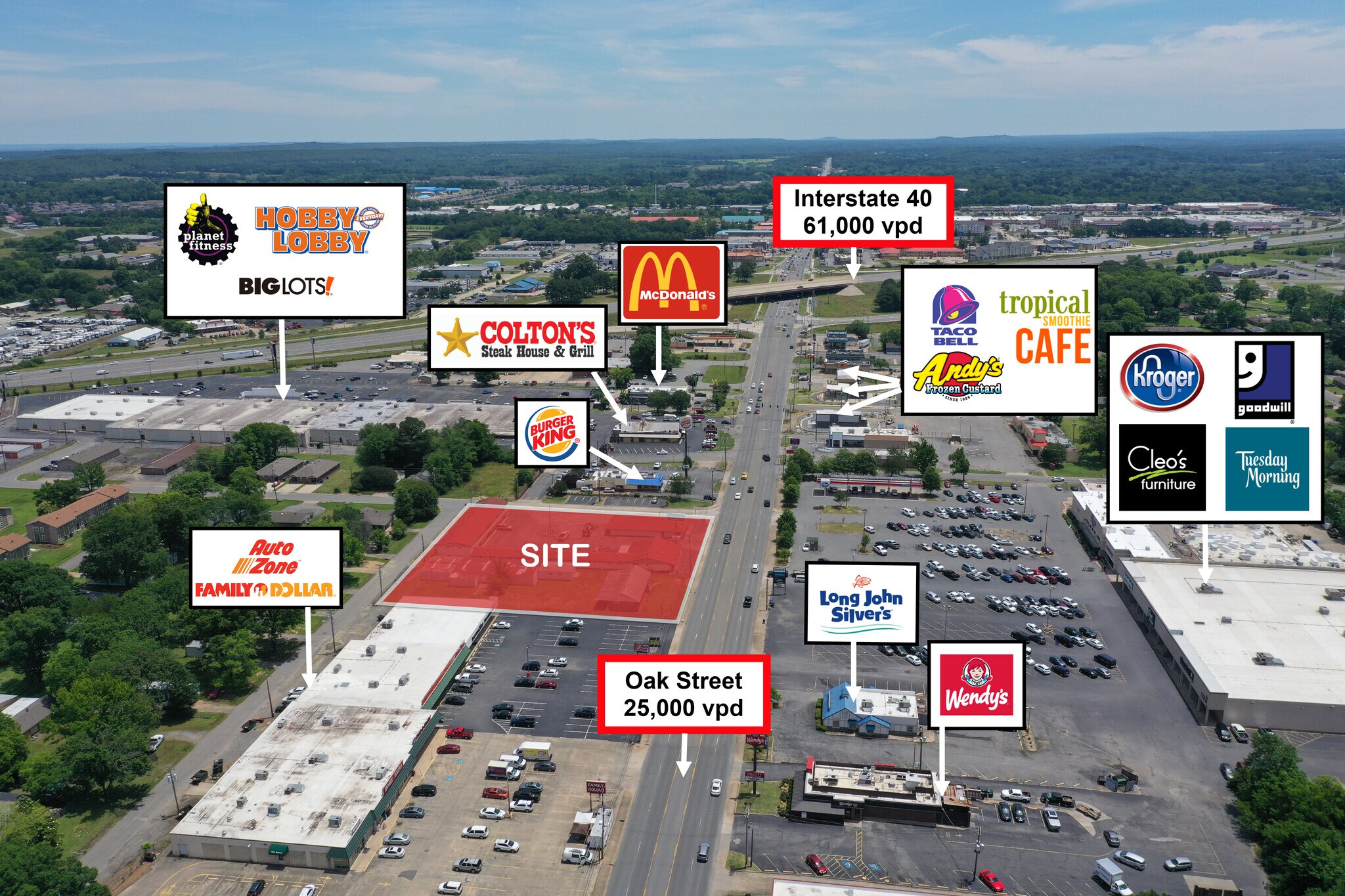 126 W Oak St, Conway, AR for sale Building Photo- Image 1 of 1