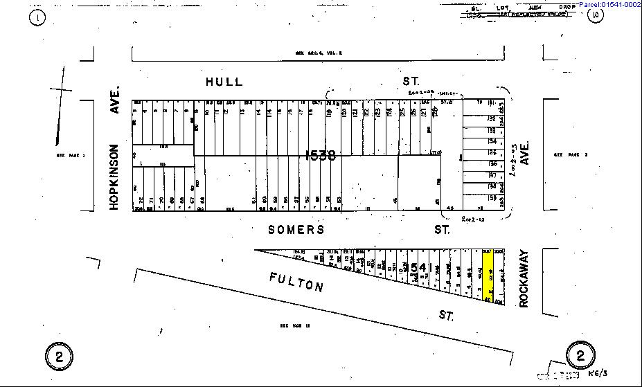 2055 Fulton St, Brooklyn, NY for sale - Plat Map - Image 1 of 1