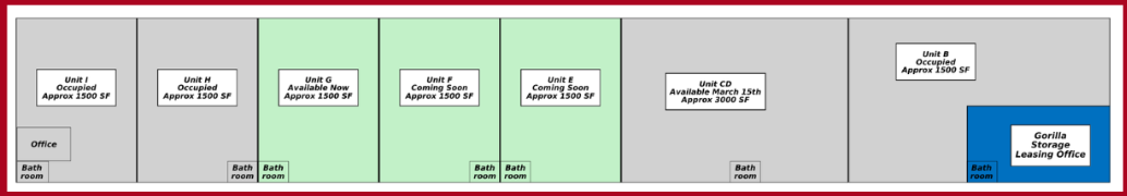 3038 I 70 Business, Grand Junction, CO for lease Floor Plan- Image 1 of 2