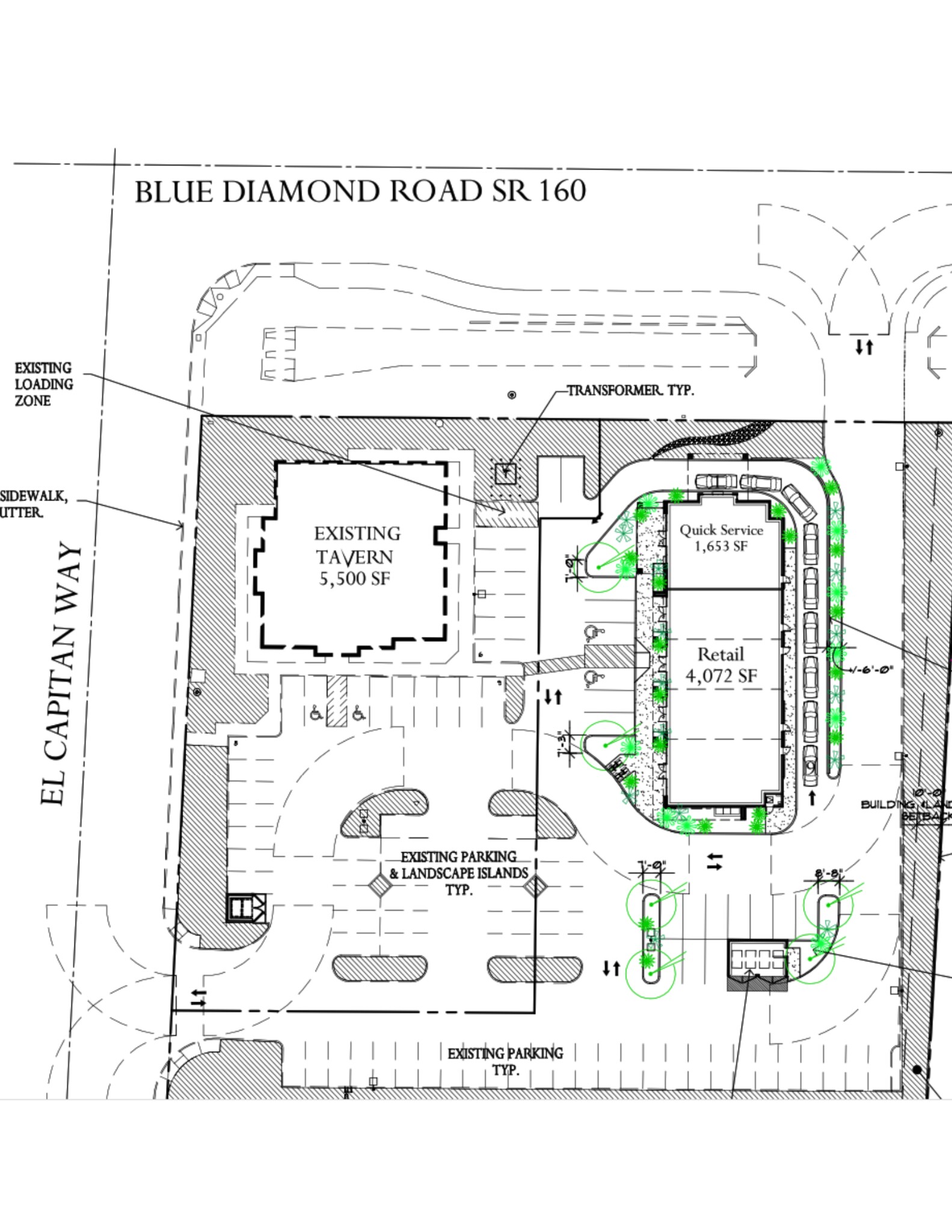 8965 Blue Diamond Rd, Las Vegas, NV for lease Site Plan- Image 1 of 1