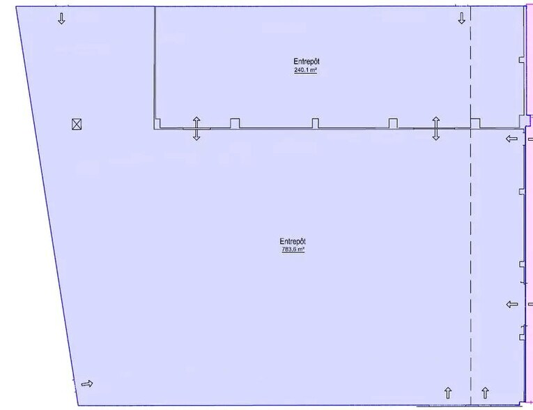 Flex in Heyrieux for lease - Floor Plan - Image 3 of 4