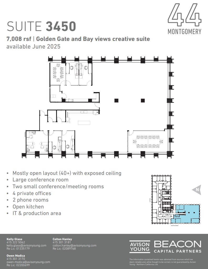 44 Montgomery St, San Francisco, CA for lease Floor Plan- Image 1 of 1