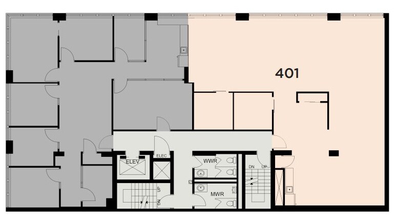 1306 Wellington St W, Ottawa, ON for lease Floor Plan- Image 1 of 1