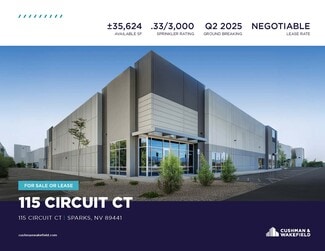More details for 115 Circuit Ct, Sparks, NV - Industrial for Lease