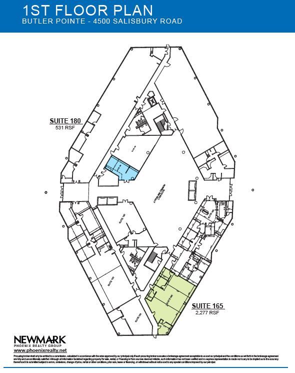 4500 Salisbury Rd, Jacksonville, FL for lease Floor Plan- Image 1 of 1