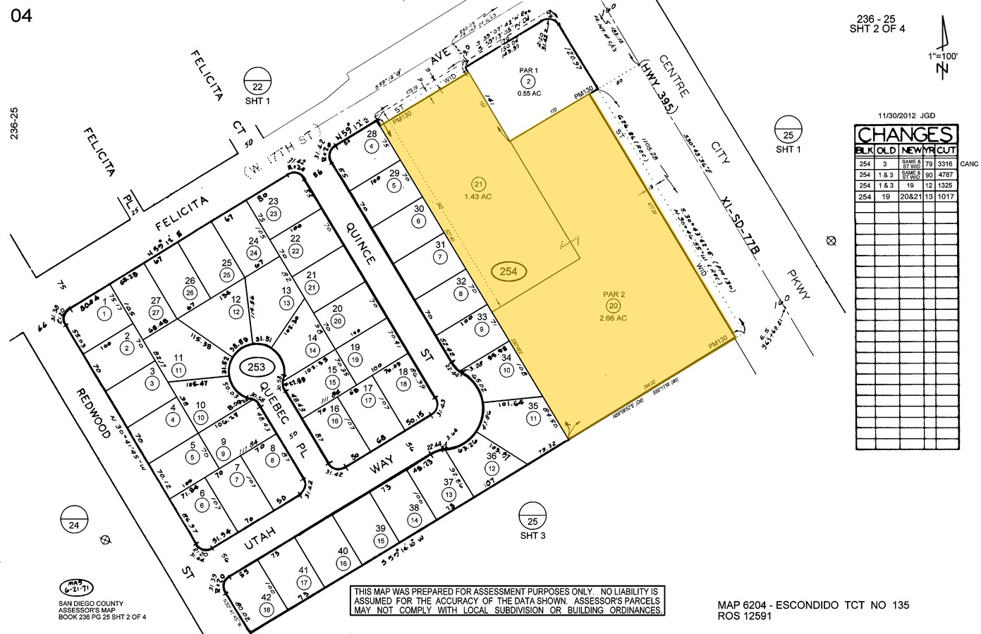 1809 S Centre City Pkwy, Escondido, CA 92025 - Property Record ...