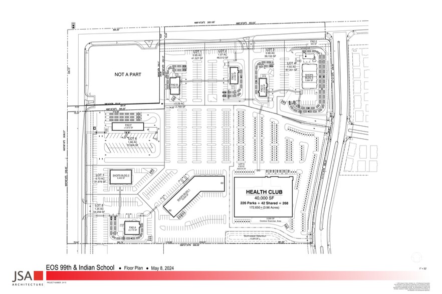 SEC 99th Ave & Indian School Rd, Phoenix, AZ for lease - Site Plan - Image 2 of 2