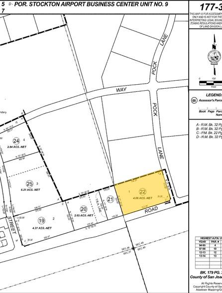 2385 Arch-Airport Rd, Stockton, CA for lease - Plat Map - Image 3 of 3